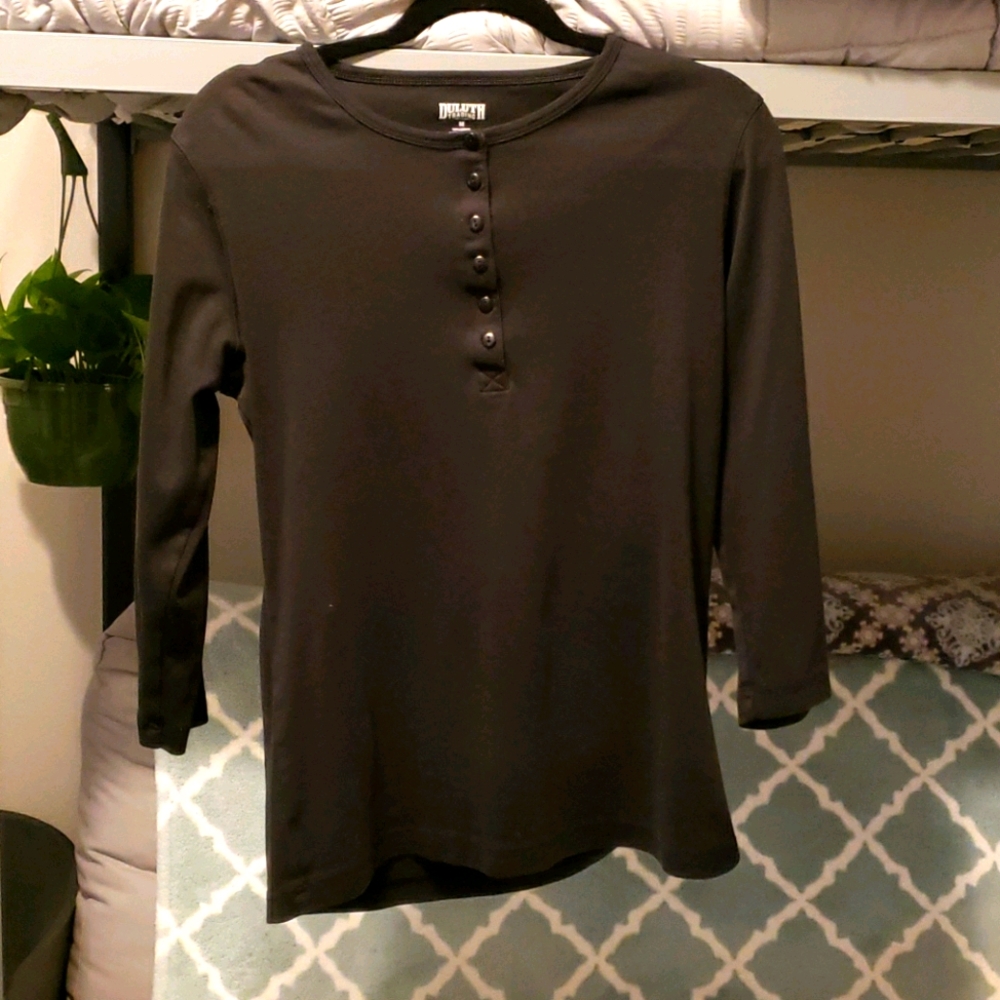 Duluth half sleeve black shirt